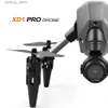 Droni Nuovo drone da costruzione in lega XD1 dotato di telecamera WIFI professionale ad alta definizione 8K FPV quattro elicotteri mini drone elicottero a flusso ottico Q240308