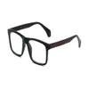 Beliebte transparente Linse Hohe Qualität Frauen Männer Sonnenbrille Outdoor-Mode Luxus PC-Rahmen Designe Glassese Glas 2022 Brillen 306J