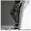 Pants Cargo Trousers Men Jogger Stretch Military Sweat Pants Man Plus Size 6XL 7XL 8XL 9XL Harem Camouflage Male Safari Camo Jogging