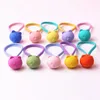 Accessori per capelli 10 pezzi simpatico arcobaleno colore abbinato copricapo da principessa fasce elastiche per bambini corde per bambini copricapo per bambina