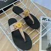 Designer Slides Shoes for Women Summer Flat Sandals 2024 Black Gold White Flip flop Classic Beauty Head Metal Buckles Slippers men Luxury Shoes