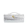 Vrouwen Bottegs Tassen Purse Handgreep Locktas Mode Lang 2024 Lady Hardware Nieuwe Buckle Venetas Cross Clutch Single Woven Shoulder Stick Baguette Andiamo Fkzy