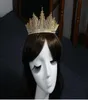 Baroque Bride Headpieces Golden Crown Headdress Korean Atmospheric Rhinestone Wedding Crown Dinner Annual Hair Tiara Accessories9850360