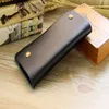 women&mens long style Genuine cow leather designer wallets restoring ancient thin mobile phone clasp card bags popular clutch purs2549