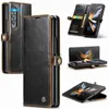 Étuis de luxe pour Samsung Galaxy Fold Z 4 3 5G portefeuille en cuir magnétique CaseMe 003 étui 240304