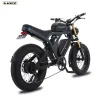 Fat Tire Aluminium Alloy Ebike 1500W 48V Retro Electric Bicycle Akez Men With 41AH Removable Battery Beach eBikes Speed 50