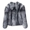 Fur Women's Short And Fashionable Imitation Fox Whole Leather 2023 Winter New Coat Haining 801370