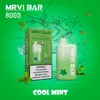 Original MRVI BAR 8000 VAPER MRVI VAPE DESECHABLE MRVI PEN E Cigarettanordning med 650mAh Batteri 15 ml POD Förfylld Catridge Big Puffs gratis frakt