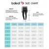 Capris Baleaf Women's Fleece Lined Leggings Winter Thermal Times断熱耐水性走行ハイキングパンツポケット