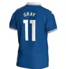 23 24 Everton Onana Jersey de futebol BETO McNEIL CALVERT-LEWIN GODFREY Shamrock Camisa de edição limitada Homens Y.CHERMITI GREY DOUCOURE MYKOLENKO Uniformes de futebol Kit infantil