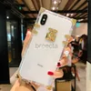 Чехлы для мобильных телефонов Чехлы для 15 13 12 7plus X Bling Metal Clear Crystal Cover для iPhone 14 Pro Max 11 Case 240304