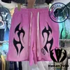 Męskie szorty projektant Hellstar Shorts Designer Shorts Shorts Women Women Bawełna Styl mody Para Szorty luźne dopasowanie najwyższej jakości cena hurtowa