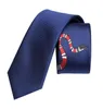 cravates designer Europe et Amérique hommes039s à la mode broderie personnalisée serpent corail formel affaires loisirs professionnels t9758589