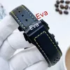 Erkekler saat 44mm kuvars apollo 8 hatıra kuvars premium cowhide kayış sıcak satış ve en çok satan