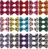 15 -calowy Baby Girl Hair Akcesorium Bow Towić Leopard DIY Band Kid Mini Headband bez klipsa Silk Butique Korean Retro ACCE1810150