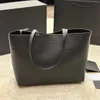Ayna Kalitesi Erkek Lüks Mağaza Debriyajı Tote Bag Deri Üst Tasar Omuz Ana Alışveriş Crossbody Bag Tasarımcı Çanta ve Çanta Siyah Seyahat Spor Salonu Kadın Çantalar