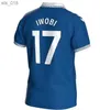 Camisas de futebol 23 24 Everton Onana Mcneil Camisa de futebol Caert-lewin Godfrey Mens Cinza Doucoure Lwobi Mykolenko Uniformes Kids KitH240308