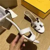 Chinelos originais chinelos de salto alto grosso feminino outerwear 2024 nova tendência do instagram sandálias de verão e sapatos de praia da moda