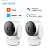 Baby Monitor Camera 1080P Tuya Indoor Wifi IP Night Vision Who Detects Bidirectional Audio Surveillance Supports Google Alexa Q240308