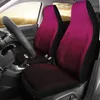 Capas de assento de carro brilhante rosa ombre aquarela design conjunto universal adequado para assentos de balde em carros e SUVs