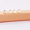 Takılar altın renkli moda 20pcs bilezik aksesuarları kalp şekli bakır mücevher yapımı diy kolyeler