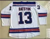 Aangepaste 13 Pavel Datsyuk KHL Jersey CKA Sint-Petersburg 17 Ilya Kovalchuk Heren Borduur Hockey Jerseys Wit Blauw Stitiched Elke naam S-5XL