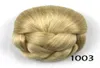 Saç Chignon sahte saçlar coque cabelo çörek roller saç parçaları renk 10032237388