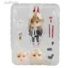 Action Toy Figures Figurines de jouets d'action tronçonneuse homme figurine d'anime Denji 1560 # puissance 1580 # 10 cm Q version modèle figurine d'action mobile jouets 240308