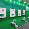 PGM 1/1,25/1,5 m Indoor Outdoor Golf Swing Trainer Artificiale Putting Green Prato Tappetini Driving Range Club Cuscino per pratica DJD002 240227