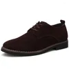 Casual Shoes Men's Plus Size 38-48 Oxford PU Suede Spring And Autumn Leather Formal