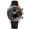 OMG Diving Watches 43 5mm Automatisk mekanisk fashionabell stil Men's Watch Waterproof 600 Belt Wristwatch Factory Whole3479