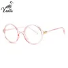 Lunettes de soleil de mode Cadres Lunettes rondes surdimensionnées Style coréen Spectacle noir Femmes Vintage Lunettes Claires Hommes Oculos De 338O