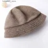 Geniş Memlu Şapkalar Kova Şapkaları Yeni Sonbahar ve Kış % Koyun yünü moda All-in-One Kadın Modifiye Yüzü Yün Havza Şapkası ve Balıkçı Şapkası Zayıflatıyor