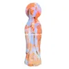 Druzy Pink Blue Crazy Lace Agate Carved Crystal Blessed Mother Figurin Natural Mexikansk bomullsgodis agat jungfru Mary Mary Pink Petal Agate Madonna Goddess Sculpture