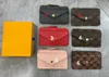 Kluczowi projektanci mini portfela moda damska męska pierścień pierścień karty kredytowej uchwyt karty kredytowej torebka luksusowe oryginalne portfele pudełka torebka torba crossbody