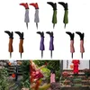 Garden Decorations 2pieces Witch Legs Halloween Yard Stakes Novty