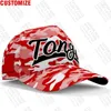 Ballkappen Tonga Jugend DIY Kostenlose maßgeschneiderte Name Nummer Ton Hut Nation Flagge zum Königreich Land College Print PO Text Logo Baseball Cap