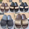 24s Carta Pão Chinelos Casual Verão Slides Sandálias 3cm Plataforma Mules Piscina Travesseiro Plana Conforto Chinelo Mulheres Designer Sapatos Sapatos de Praia Ao Ar Livre Grande 35-44