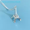 2024 Designer Luxusmarke Schmuck Halsketten Eiffel Anhänger Modische und personalisierte 925 Sterling Silber Damen Ornament