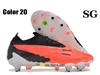 Sac cadeau Chaussures de football haute cheville pour hommes Phantom GX Elite SG Crampons de terrain ferme Ghost Link Knit Neymar ACC GT 2 Chaussures de football Top Baskets d'extérieur Botas De Futbol