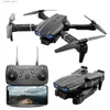 Drones E99 Pro Drone Foldable Quadcopter Aerial Photography RC Helicopters Professional WIFI FPV HD Dual Camera Mini Dron Toys Q240308