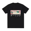 Mens T Shirts älskling i Franxx T-shirt män kvinnor plus storlek mode o-hals avslappnad streetwear harajuku överdimensionerade unisex tees