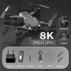 Droni Q6 5G Wifi 8K Rilevatore Hd Doppia Fotocamera Fpv Rc Spy Drone G Flusso Ottico Impermeabile Pieghevole Quadcopter Distanza 5000M Regalo UAV Aereo Giocattolo Cina Droni Q240308