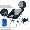 Chaise de camping chaises pliantes portables ultralégères pour voyage en plein air plage barbecue randonnée pique-nique siège pêche outils pliables chaise 240220
