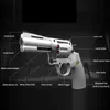 Gun Toys HB Seal Double-Action Revolver Semi-Automatic Burst Shell Throwing 357 Soft Bullet Nylon Toy Alloy Gun Outdoor Boy Gift Gun 240307