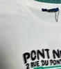 Plus-T-shirts voor heren Polo's 2024ss Lente en zomer Nieuw hoogwaardig katoen Opdruk Korte mouw Ronde hals Paneel T-shirt Maat Mlxlxxlxxxl Kleur Zwart Wd5e