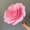 80 cm Giant Artificial Flower Rose z kwiatową pianką kwiaty głowa ślubna tło scena ścienna dekoracja centrum handlowego 2024308