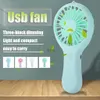 المعجبين Electric USB Mini Wind Power Fan المحمولة المحمولة مريحة Ultra هادئة عالي الجودة Officeh240308