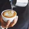 Kawa Latte Milk Mleko Piekówki Pitother Pitcher ze stali nierdzewnej Espresso Barista Akcesoria 240304