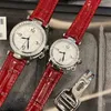 montres de créateurs mouvement à quartz Carré avec cercle et design de couronne personnalisé 30/35 mm vert rouge rose bleu